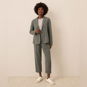 PACT Organic Coastal Double Gauze Lined Easy Jacket XL & Rolled Cuff Pants XXL